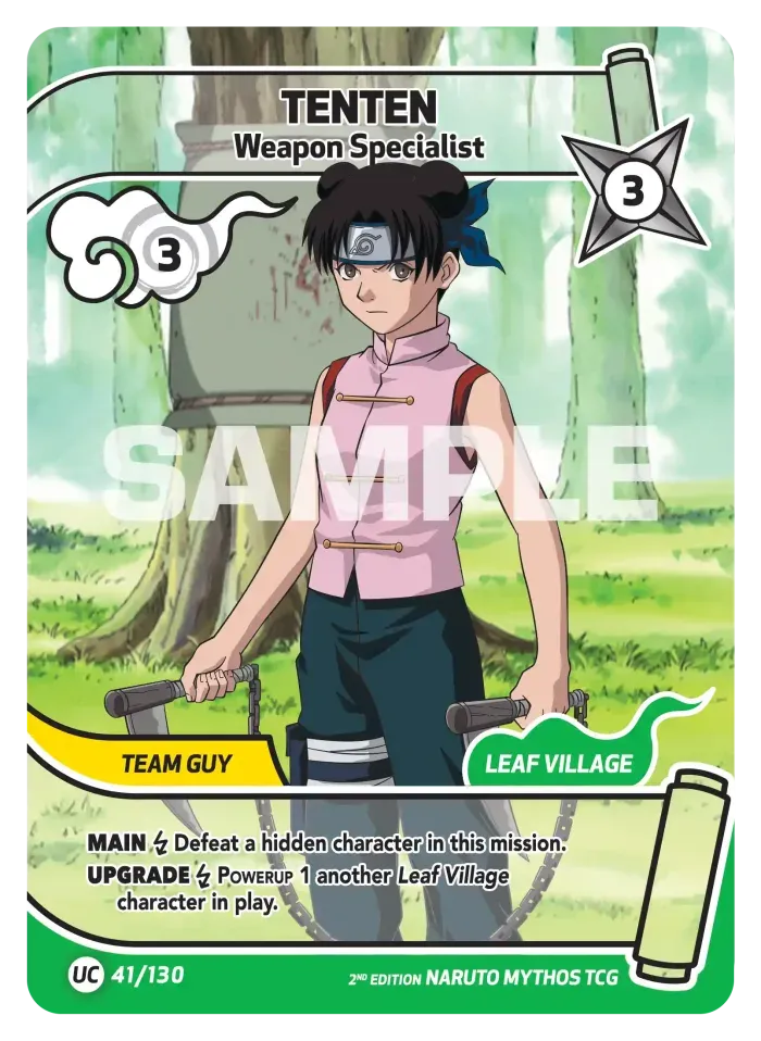 Tenten - Weapon Specialist 41/130 (Playset)