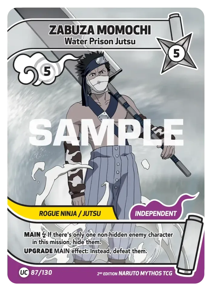 Zabuza Momochi - Water Prison Jutsu 87/130 (Playset)