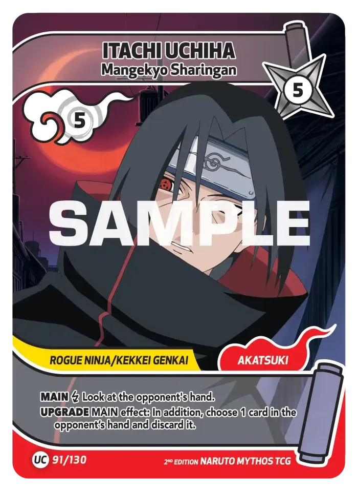 Itachi Uchiha - Mangekyo Sharingan 91/130 (Playset)