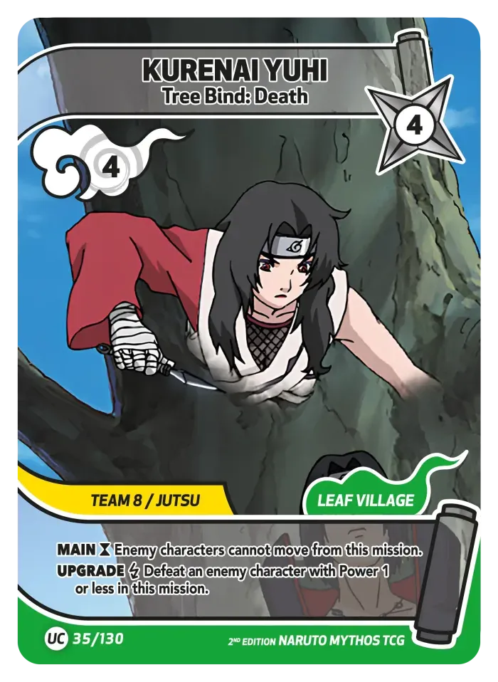 Kurenai Yuhi - Tree Bind: Death 35/130 (Playset)