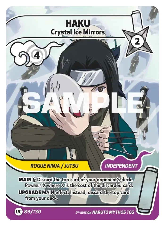 Haku - Crystal Ice Mirrors 89/130 (Playset)