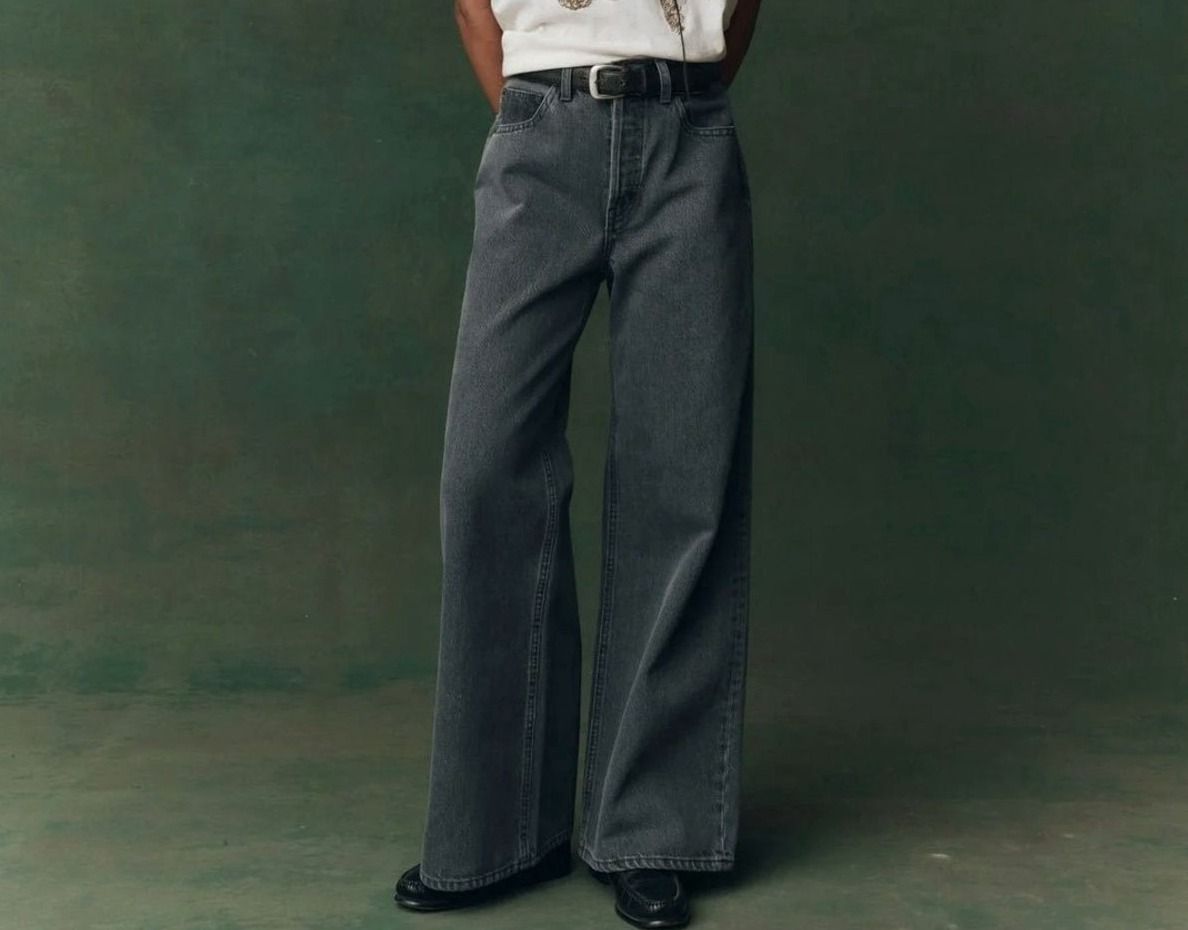 THE SLOUCH WIDE LEG JEAN