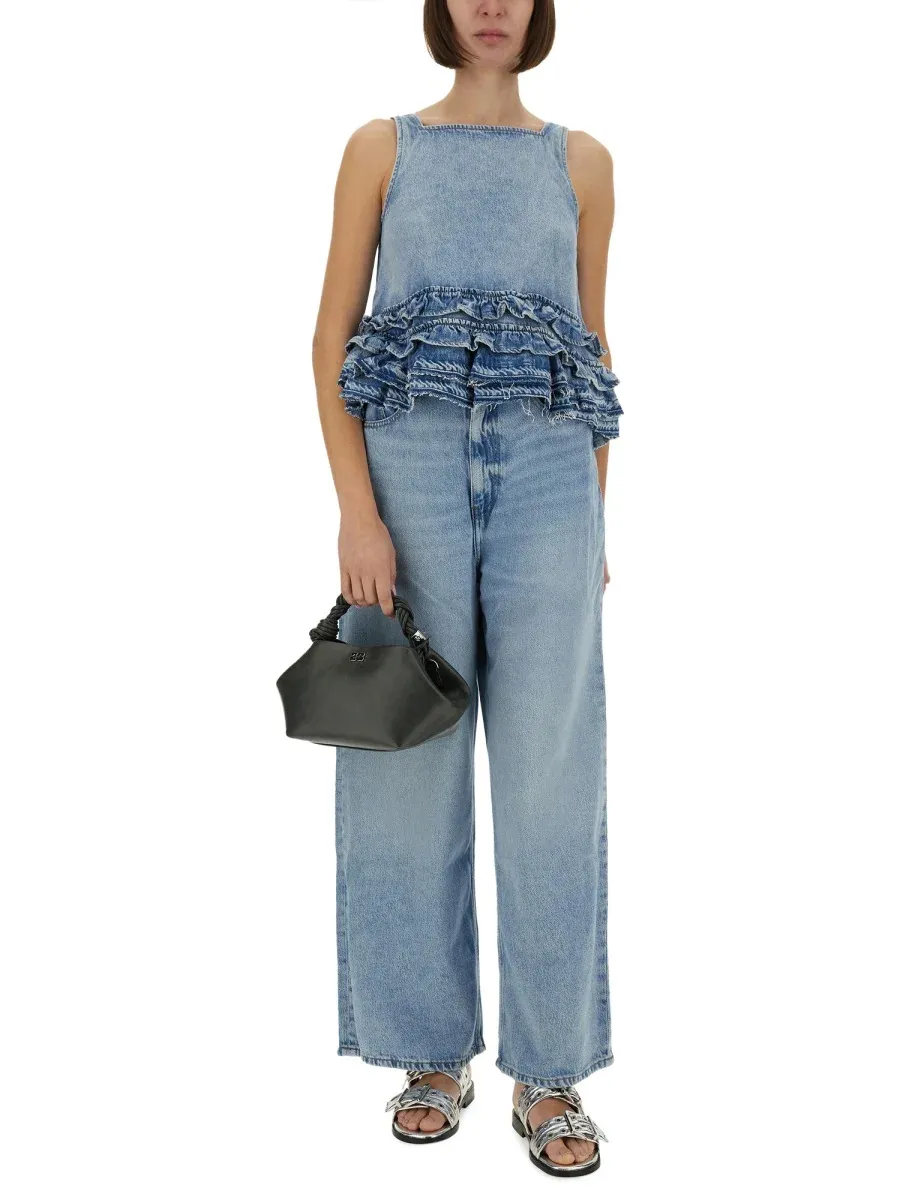 SOFT RIGID DENIM BAGGY JEANS