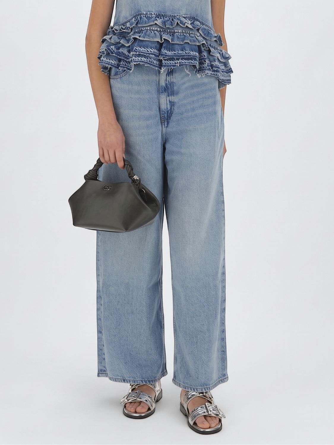 SOFT RIGID DENIM BAGGY JEANS