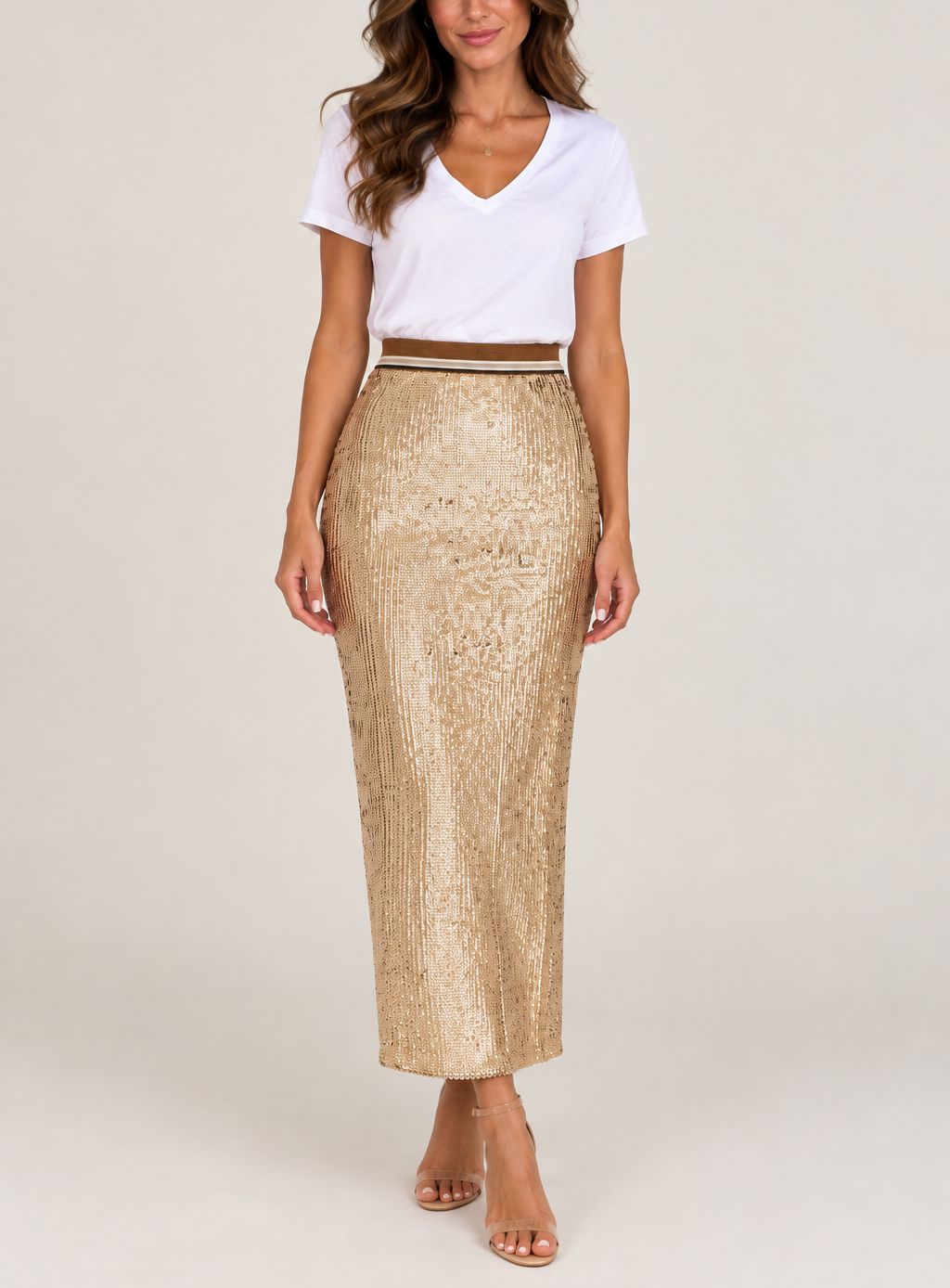 GOLD RUSH LIZA SKIRT