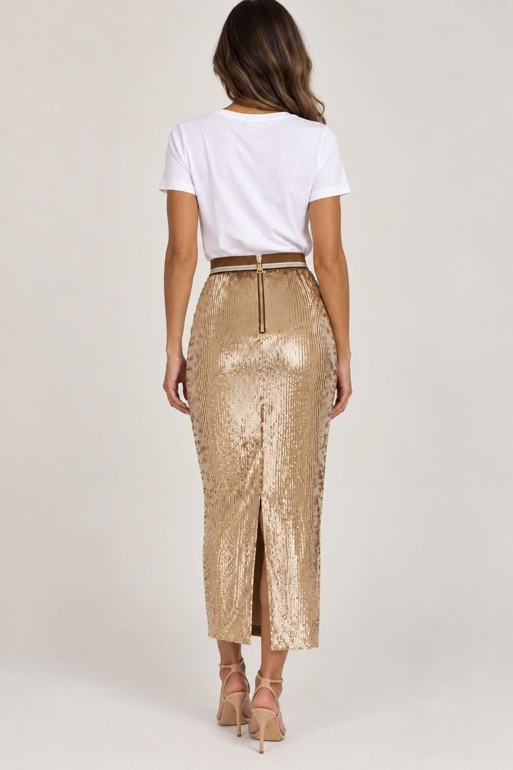 GOLD RUSH LIZA SKIRT