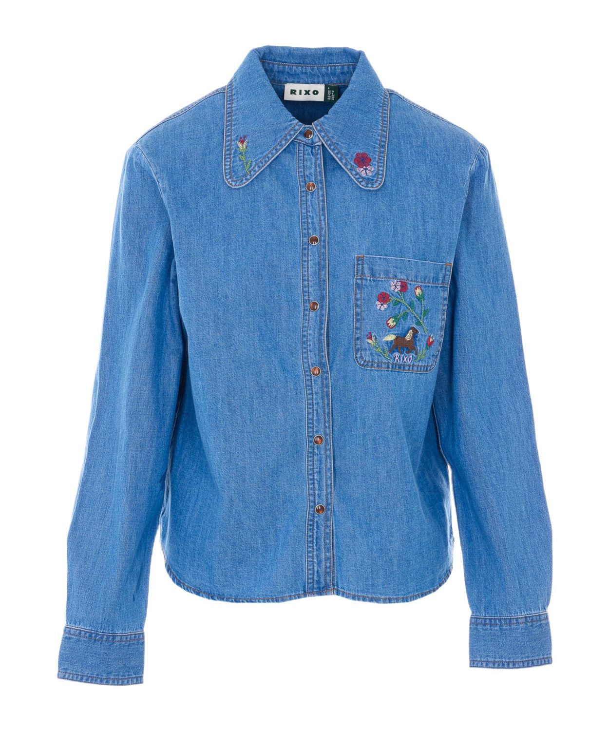 EDALINE TOP SADIE EMBROIDERY