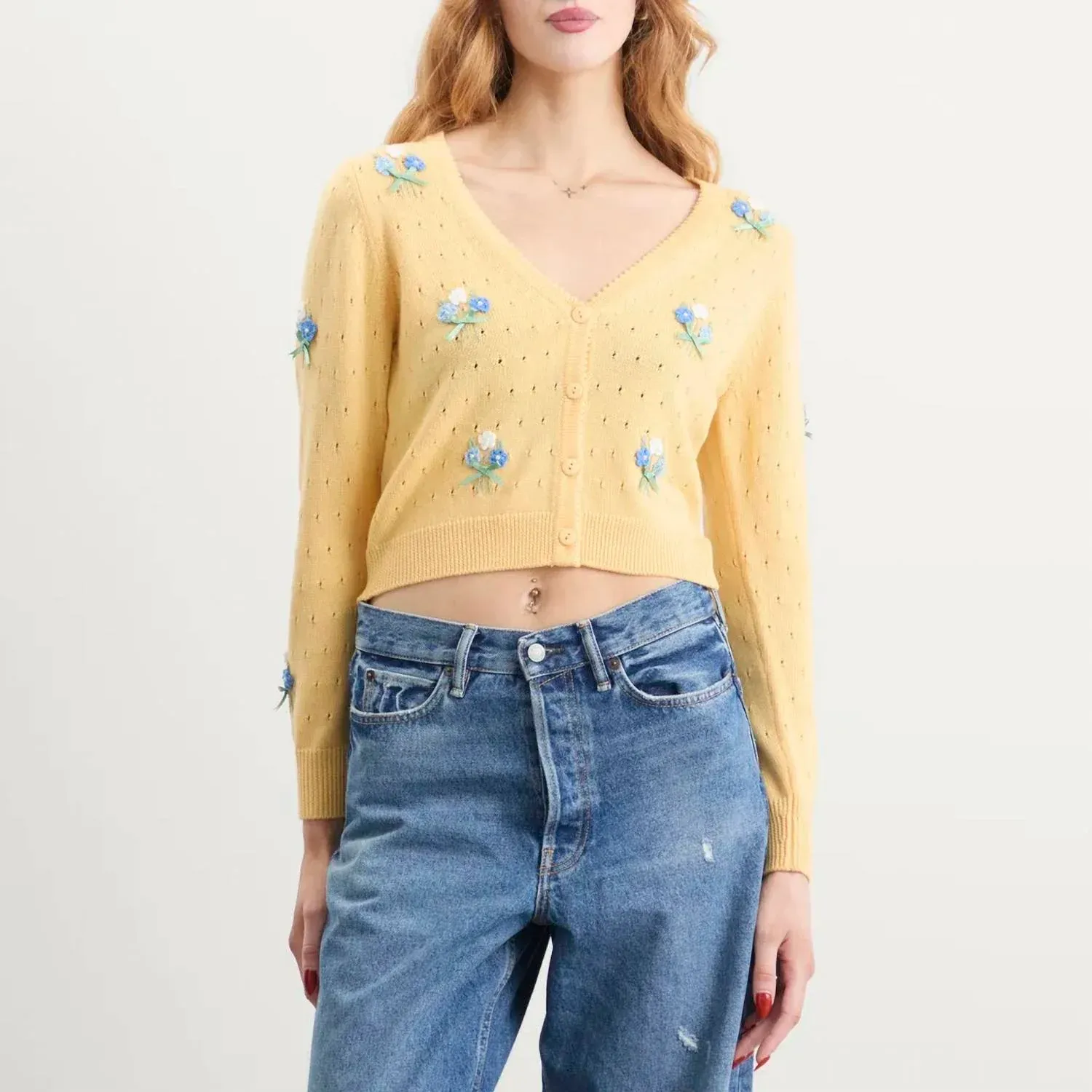 MERINDA CARDIGAN FLORET