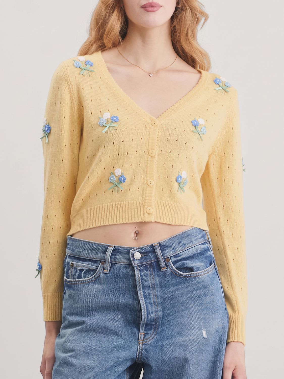 MERINDA CARDIGAN FLORET