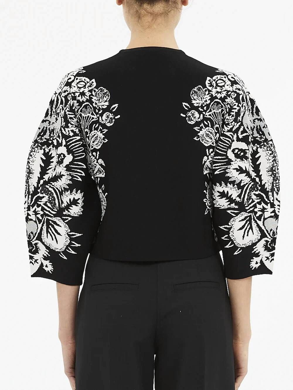 ALARA 3/4 JACQUARD PULLOVER