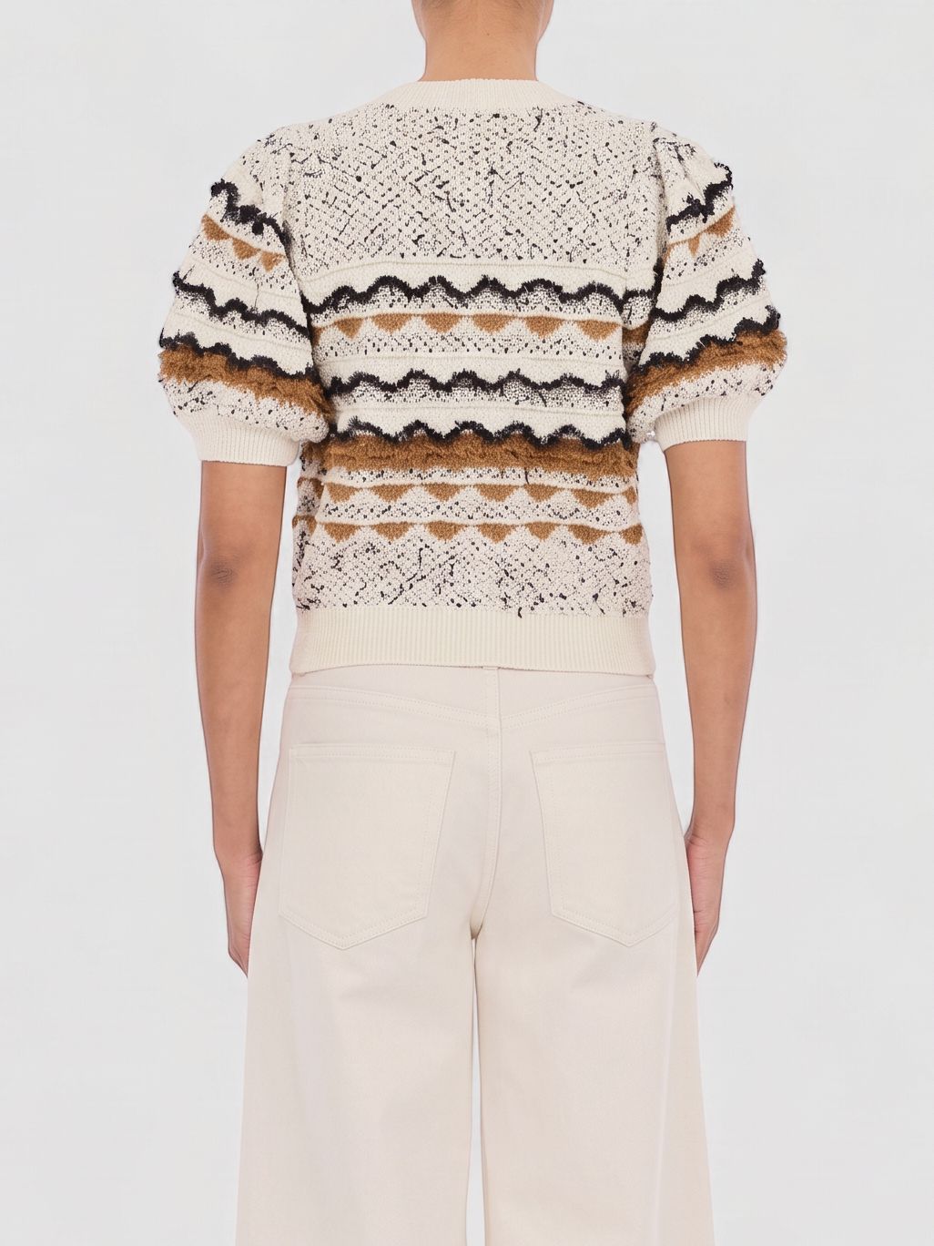 ANDIRA SS KNIT TOP