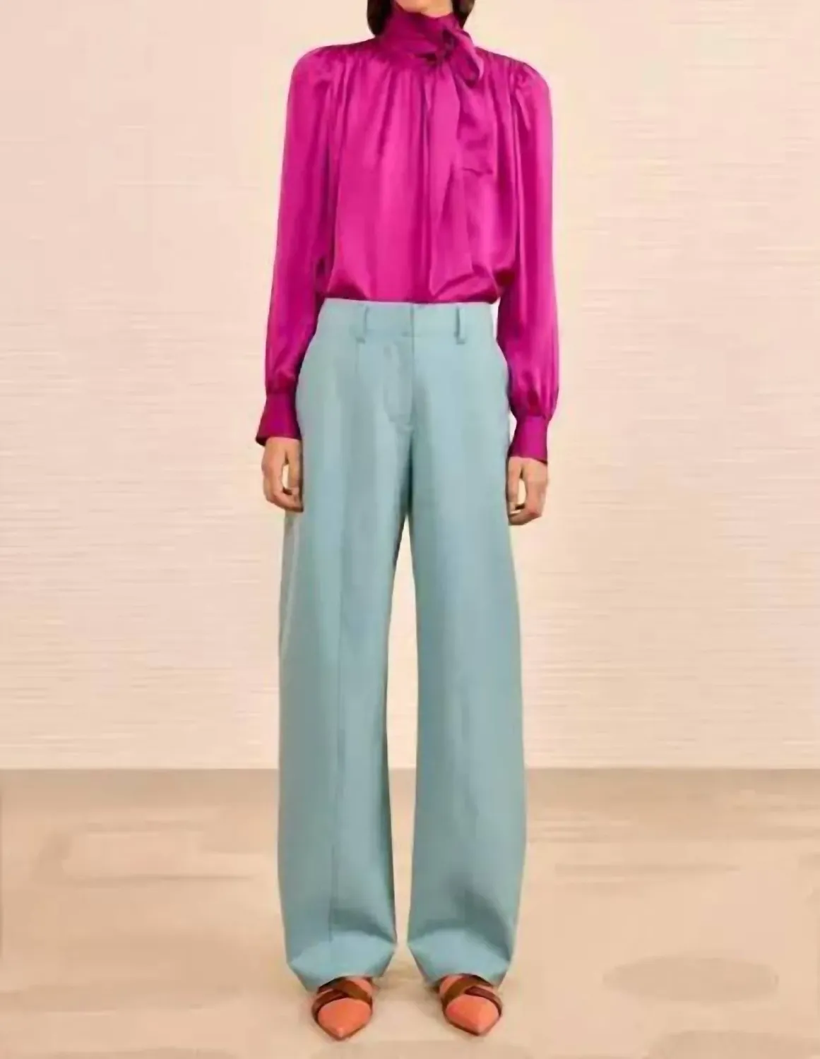 AMES BARRELL LEG TROUSER