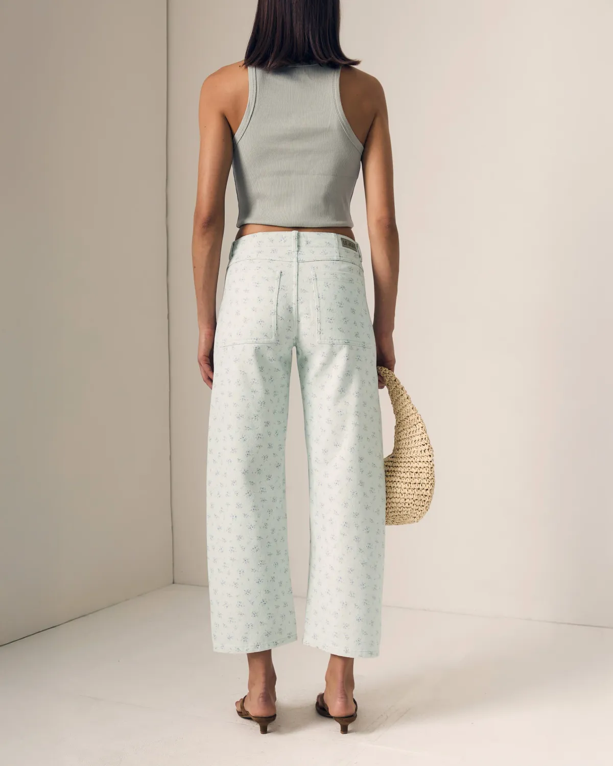 SELENA CROP - MID RISE