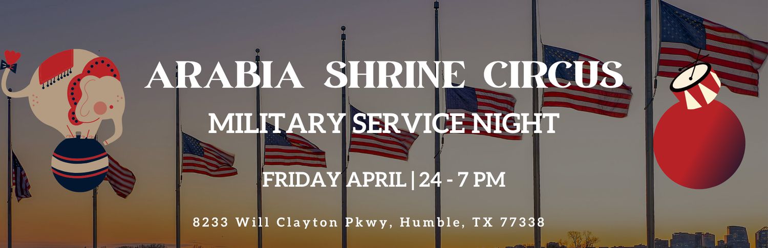 Military Ticket - Friday | April 24 - 7 pm