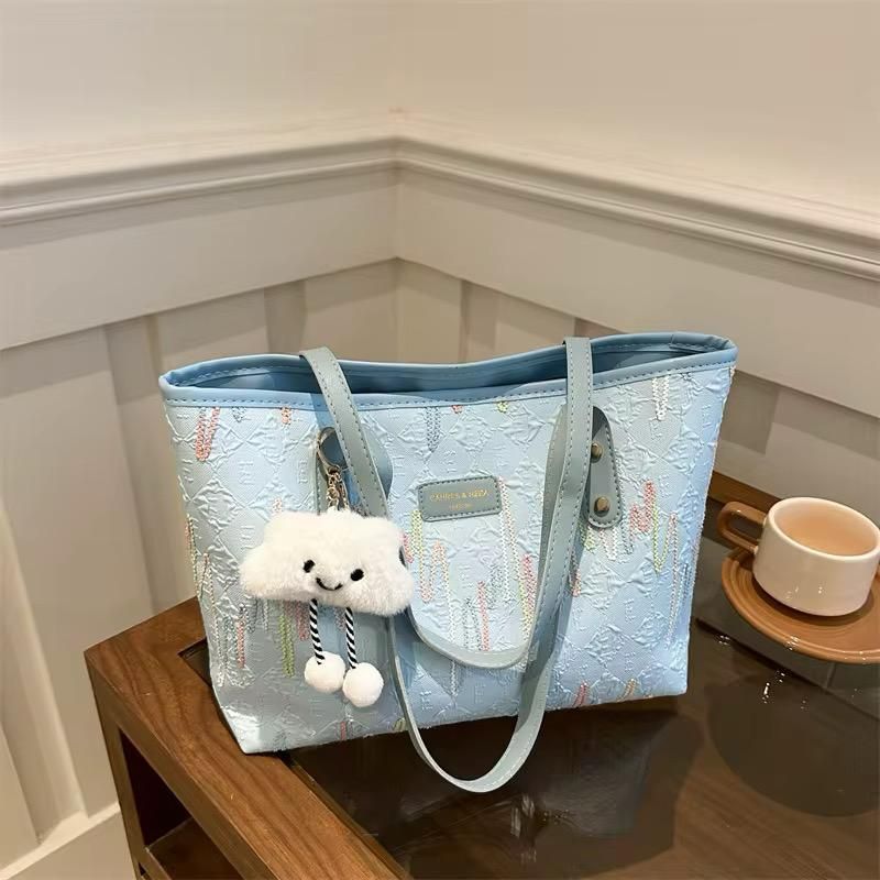 Cute Cloud Charm Tote Bag