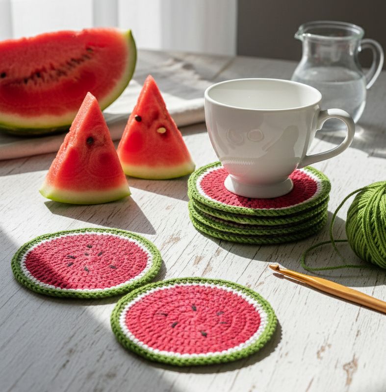 Coaster - Watermelon Slice