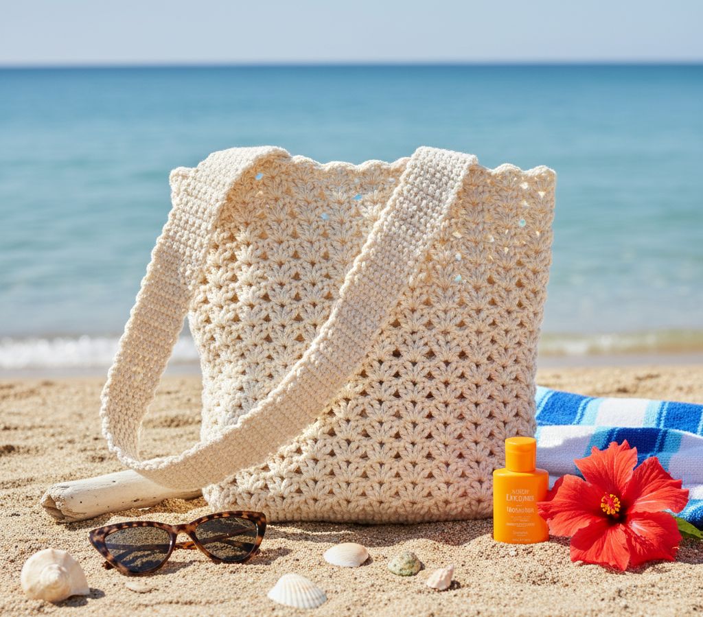 Shoreline Scalloped Tote