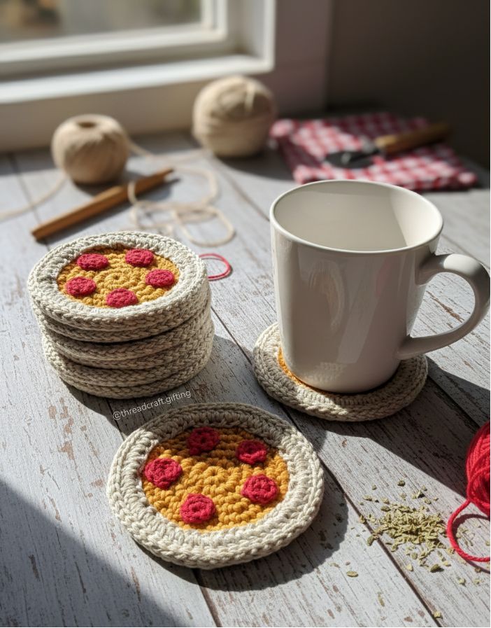 Coaster - Pepperoni Pizza