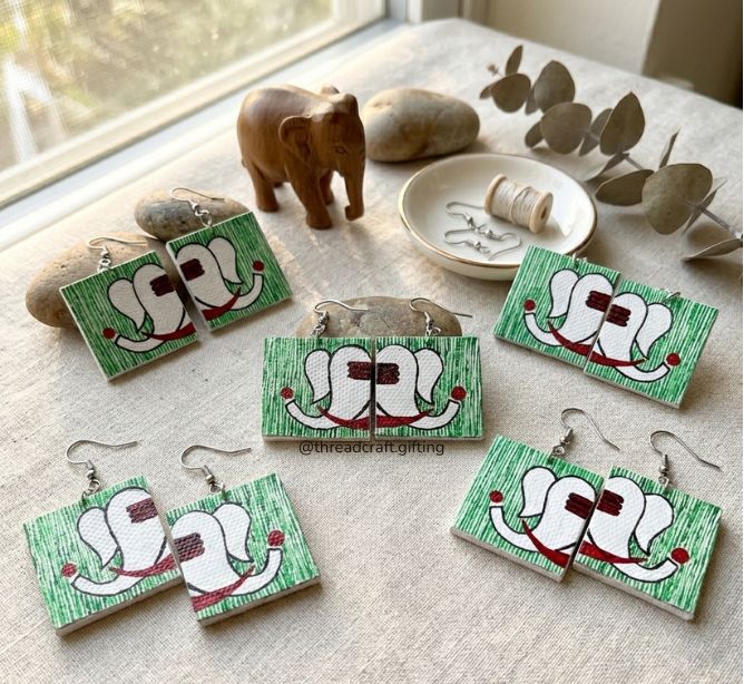 Hand Painted Earring 3