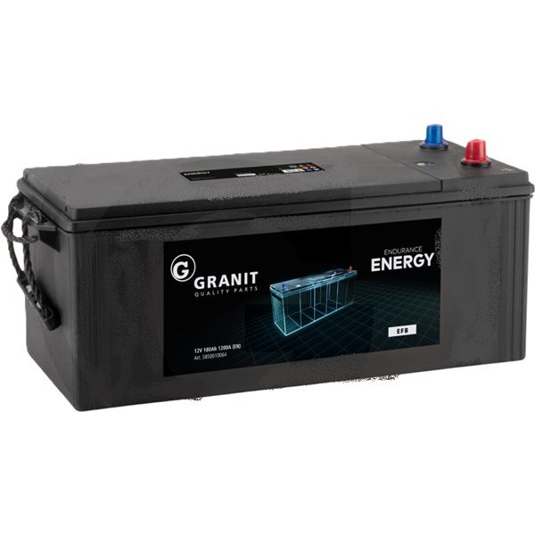 GRANIT ENDURANCE ENERGY Batterie 12 V 180 Ah EFB-Batterie, wartungsfrei GRANIT ENDURANCE ENERGY Batterie 12 V 180 Ah EFB-Batterie, wartungsfrei