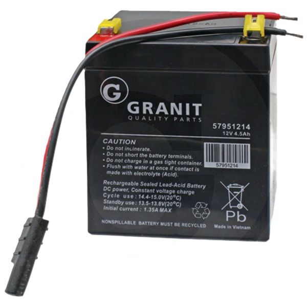 GRANIT ENDURANCE ENERGY Batterie 12 V  4,5 Ah