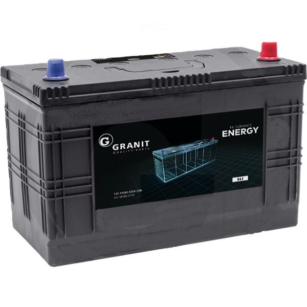 GRANIT ENDURANCE ENERGY Batterie 12 V 115 Ah wartungsarm, Ca Ca-Technologie GRANIT ENDURANCE ENERGY Batterie 12 V 115 Ah wartungsarm, Ca Ca-Technologie