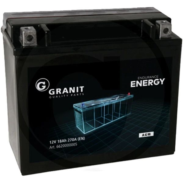 GRANIT ENDURANCE ENERGY Batterie 12 V  18 Ah