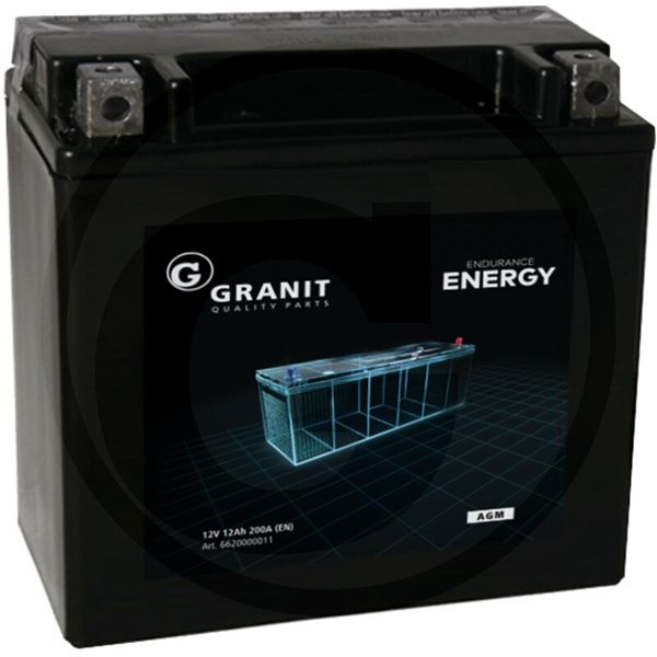 GRANIT ENDURANCE ENERGY Batterie 12 V  12 Ah