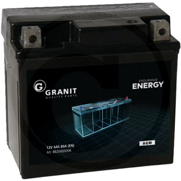 GRANIT ENDURANCE ENERGY Batterie 12 V  4 Ah