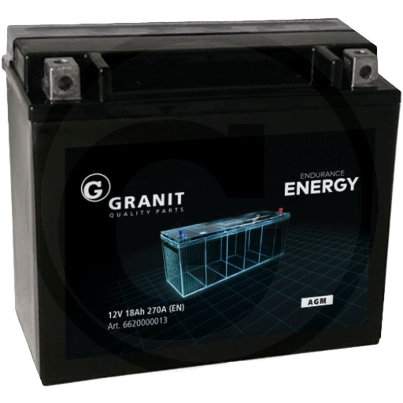 GRANIT ENDURANCE ENERGY Batterie 12 V 18 GRANIT ENDURANCE ENERGY Batterie 12 V 18