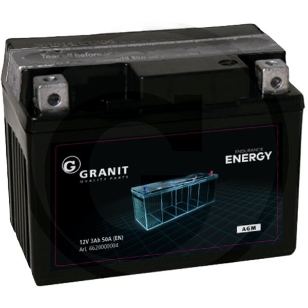 GRANIT ENDURANCE ENERGY Batterie 12 V  3 Ah