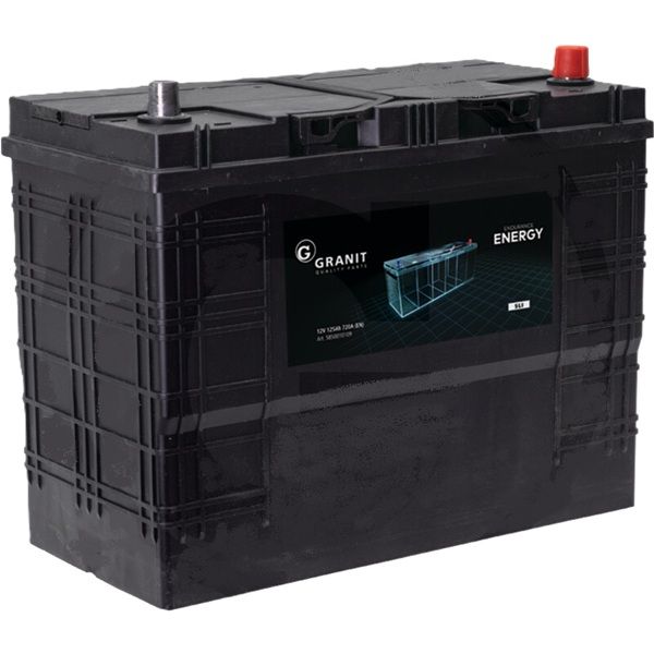 GRANIT ENDURANCE ENERGY Batterie 12 V 125 Ah wartungsfrei, Ca Ca-Technologie GRANIT ENDURANCE ENERGY Batterie 12 V 125 Ah wartungsfrei, Ca Ca-Technologie