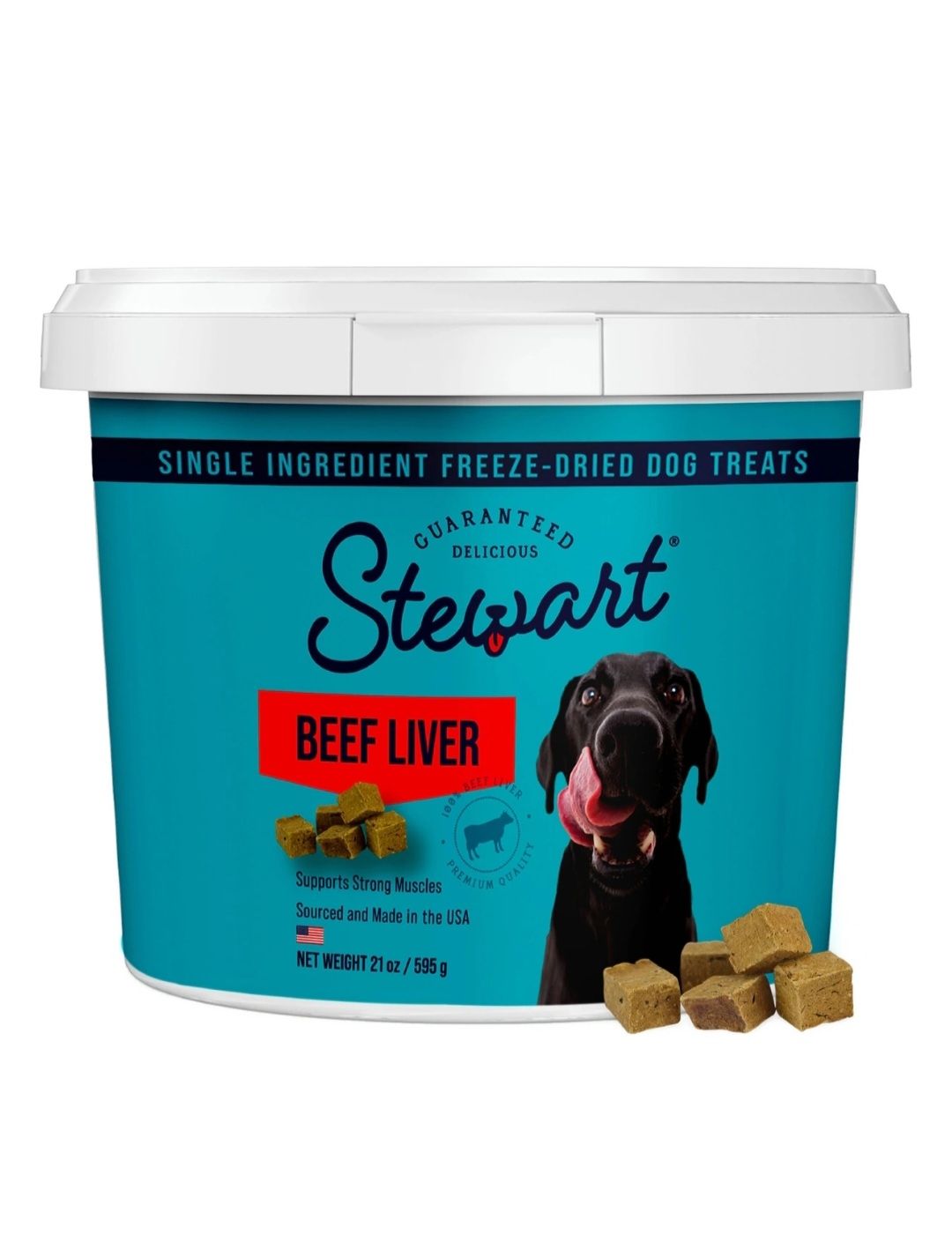 Stewart Beef Liver Single ingredient treats (21oz)