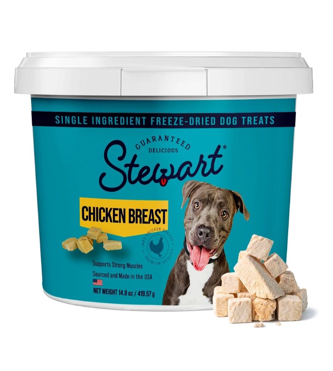 Stewart Chicken Breast Single Ingredient Treats (14.8 oz)