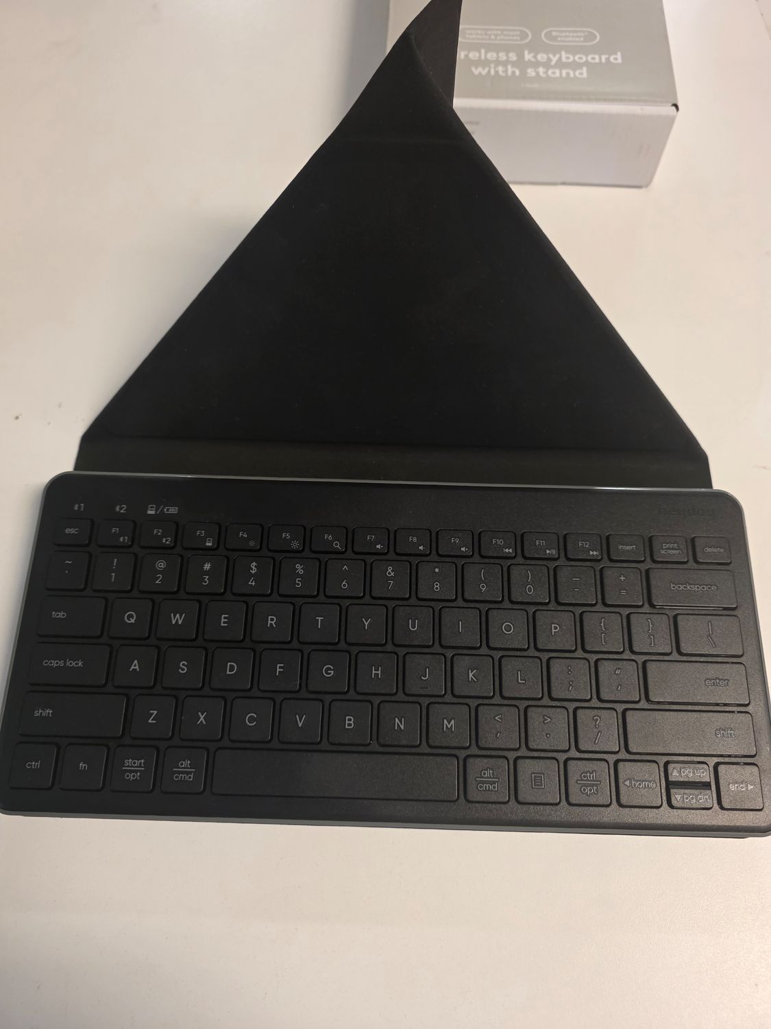 Wireless Bluetooth Keyboard with Stand.