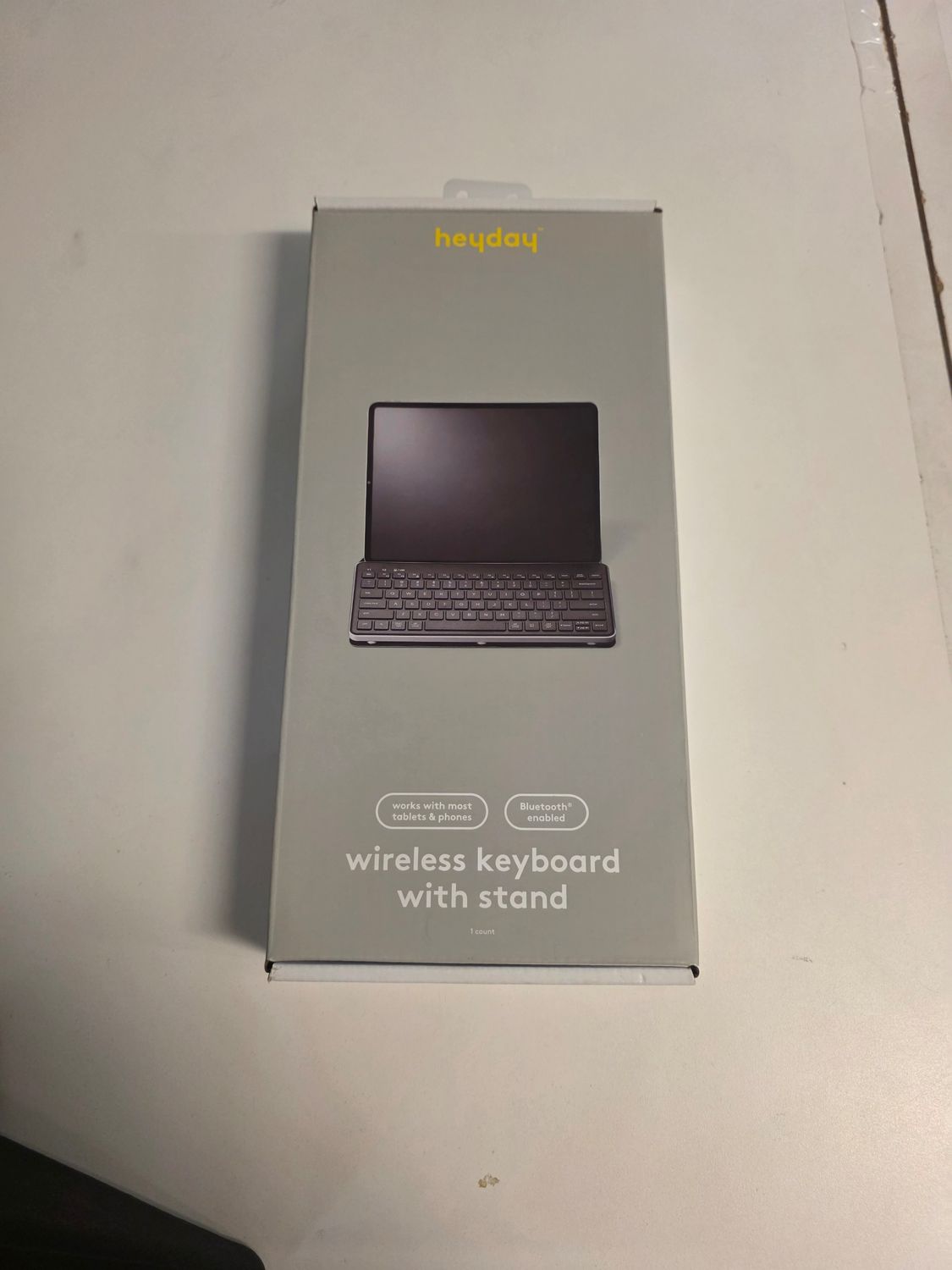 Wireless Bluetooth Keyboard with Stand.