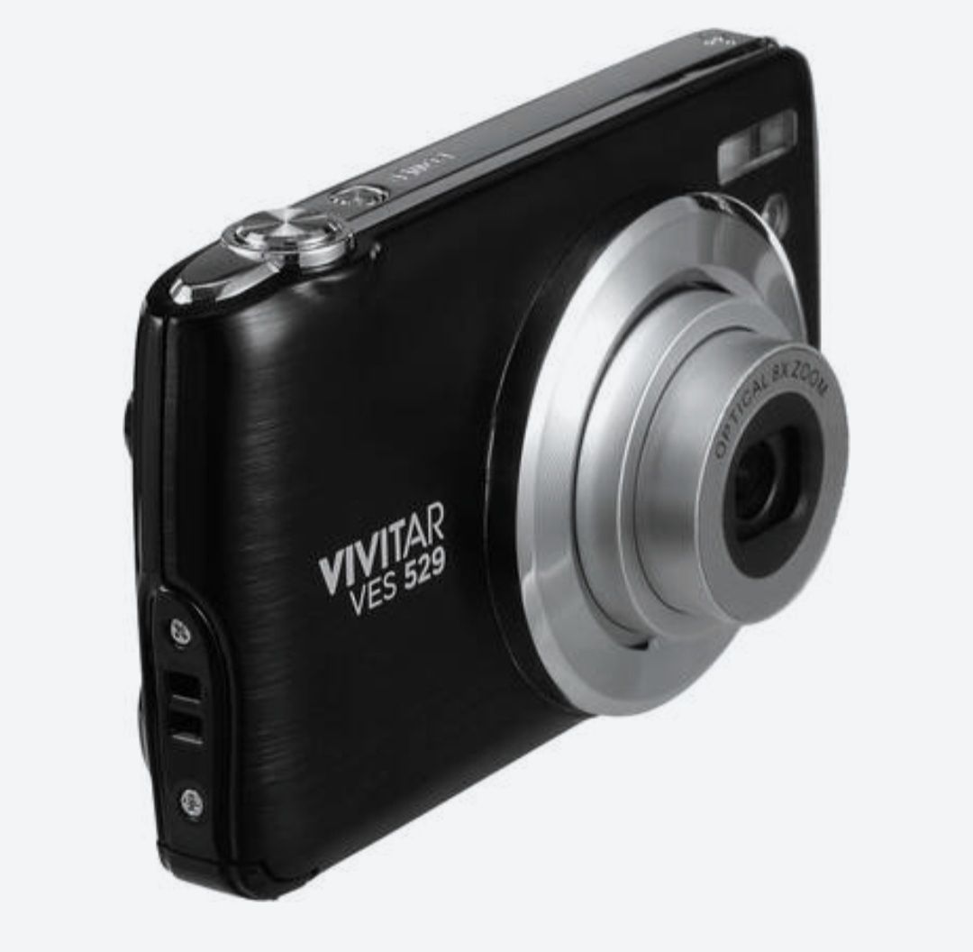 Vivitar - VES529 16mp Digital Camera - Black