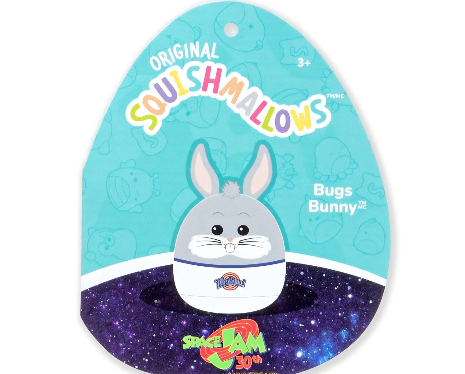 2026 Space Jam 30th Anniversary Bugs Bunny Squishmallows 8" Plush