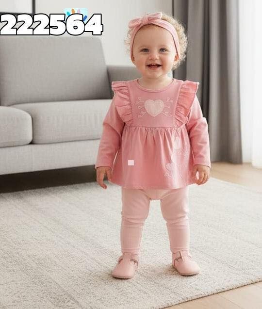 Baby Girl 3Pce Outfit