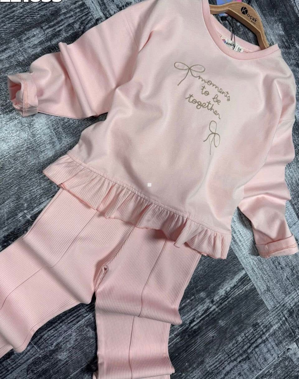 Frilly girls two piece