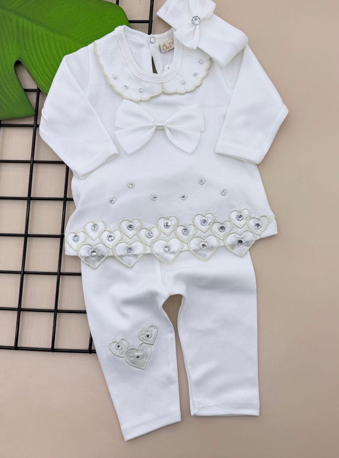 Baby bow 3 piece