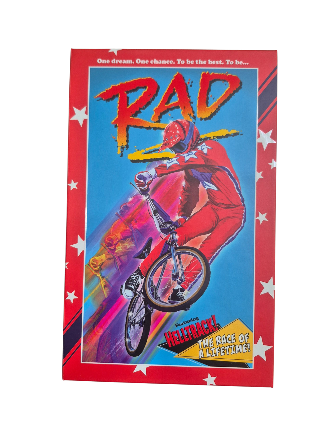 RAD VHS 1986 BMX Vinegar Syndrome Degausser Limited Light Up Box And Clear VHS
