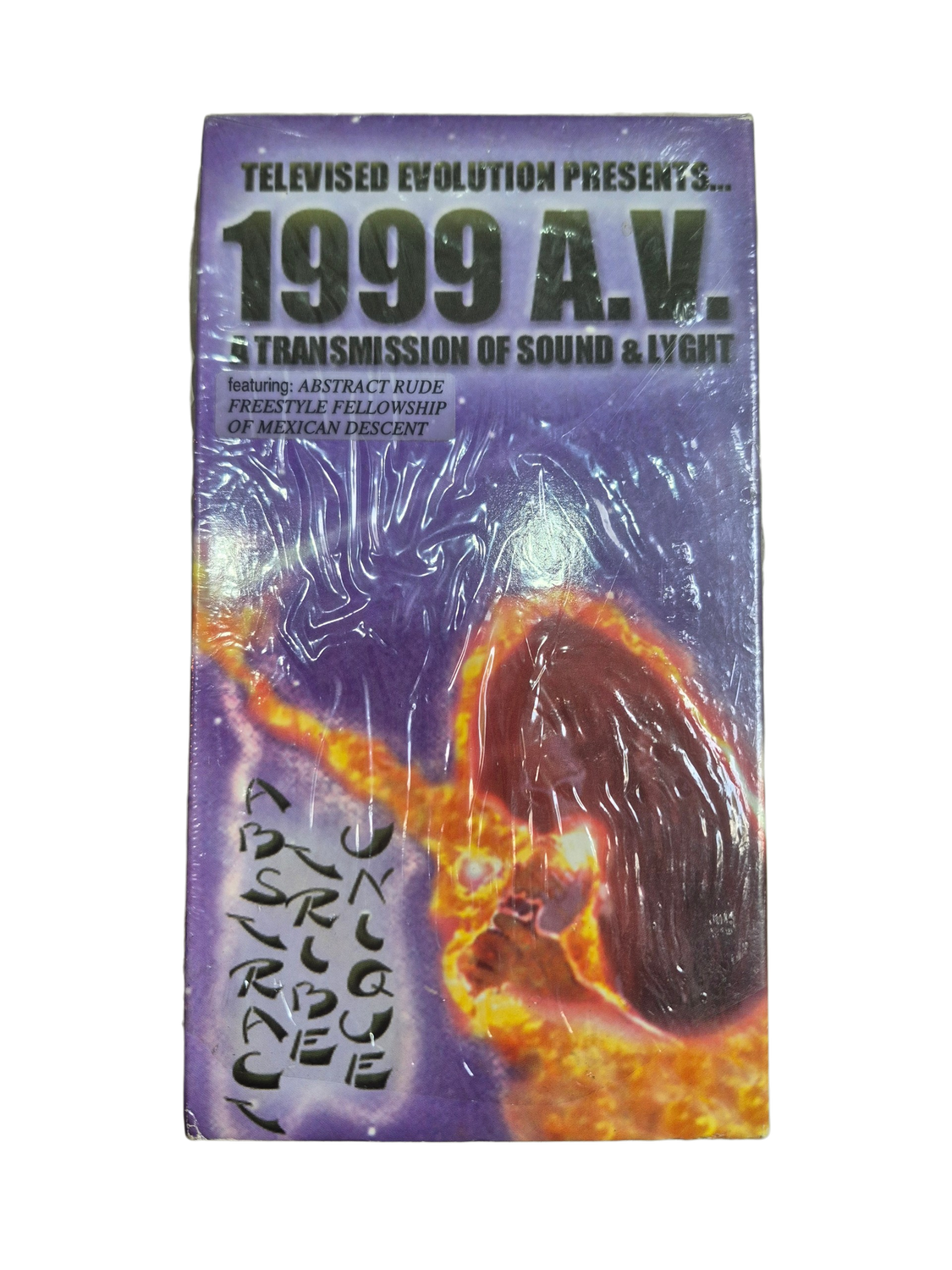 Abstract Tribe Unique – 1999 A.V. A Transmission Of Sound &amp; Lyght - VHS