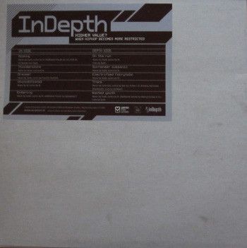 InDepth  - Higher Value? When Hip Hop Becomes More Restricted (LP, Ltd) (Mint (M))