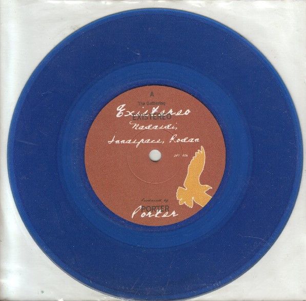 Existereo - The Gathering / Whyknows (7", Ltd, Blu) (Mint (M))