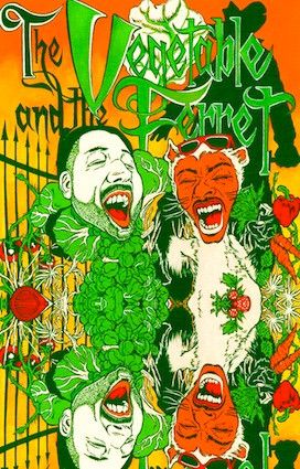 White Mic &amp; Z-Man - The Vegetable And The Ferret (Cass, Ltd) (Mint (M))