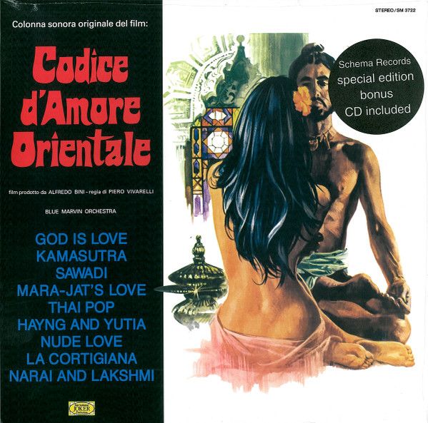 Blue Marvin Orchestra - Codice D'Amore Orientale (Colonna Sonora Originale Del Film) (LP, RE + CD) (Mint (M))