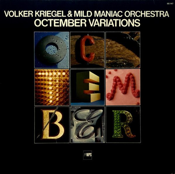 Volker Kriegel &amp; Mild Maniac Orchestra - Octember Variations (LP, Album) (Near Mint (NM or M-))