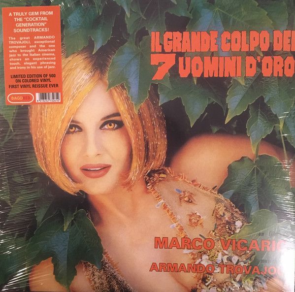 Armando Trovaioli - Il Grande Colpo Dei 7 Uomini D'Oro (LP, Album, Ltd, RE, Ora) (Near Mint (NM or M-))