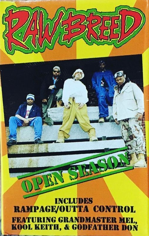 Raw Breed - Open Season (Cass, Single) (Mint (M))